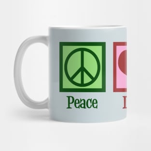 Peace Love Wolves Mug